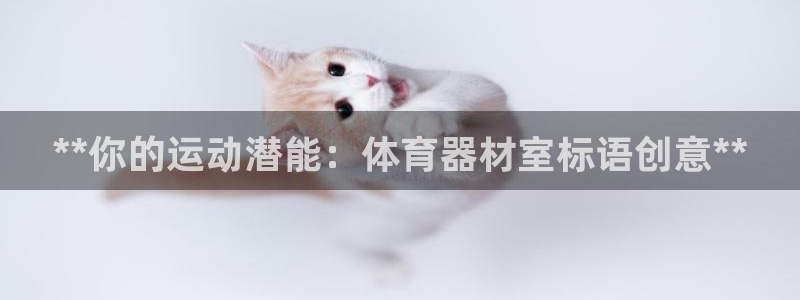 极悦官网的登录方法：**你的运动潜能：体育器材室标语