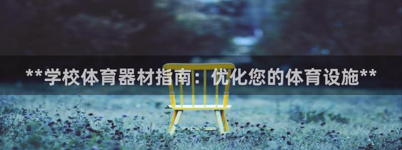 极悦平台非7O777：**学校体育器材指南：优化您的