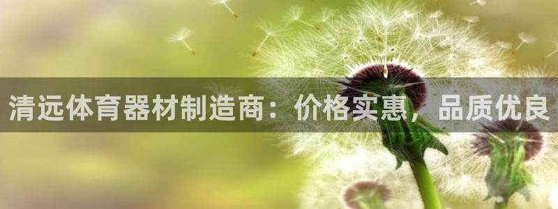 极悦平台网址皮皮虾：清远体育器材制造商：价格实惠，品质优良