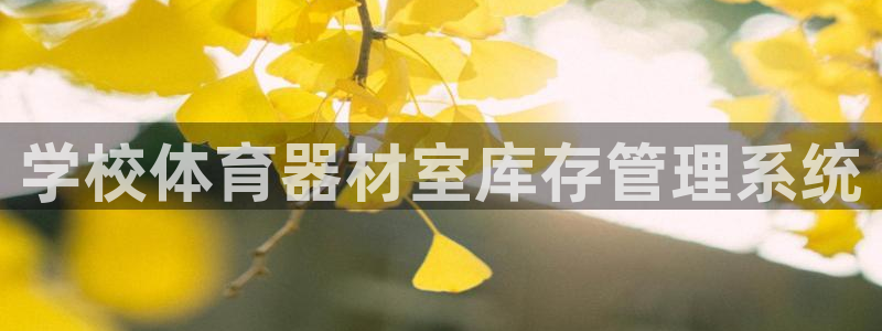 极悦牙膏怎么样好不好：学校体育器材室库存管理系统
